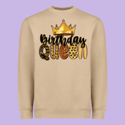 Heavyweight Sweatshirt birthday queen