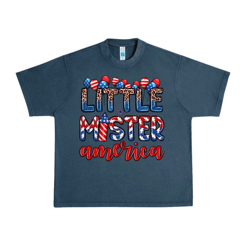 Little Mister America Urban Heavy Tee by Zillion Design Studio | Teevron