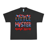 Pigment Black little mister America Urban Heavy Tee - Zillion Design Studio
