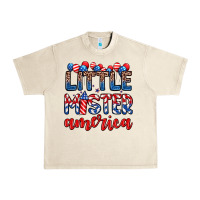 Sandshell little mister America Urban Heavy Tee - Zillion Design Studio