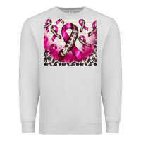 Dove Grey breast cancer american football ribbon Premium Sweatshirt - NancyCooperArtShop