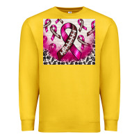 Lemon breast cancer american football ribbon Premium Sweatshirt - NancyCooperArtShop
