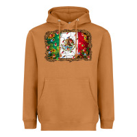 Meerkat Christmas lights Mexican flag Heavyweight Hoodie - Jasminsmagicworld