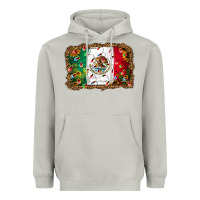 Moon Dust Christmas lights Mexican flag Heavyweight Hoodie - Jasminsmagicworld
