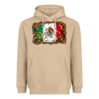 Mushroom Christmas lights Mexican flag Heavyweight Hoodie - Jasminsmagicworld