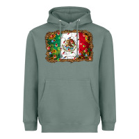 Sage Christmas lights Mexican flag Heavyweight Hoodie - Jasminsmagicworld