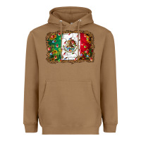 Toasted Coconut Christmas lights Mexican flag Heavyweight Hoodie - Jasminsmagicworld