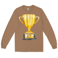Toasted Coconut throphy cup Long Sleeve Tee - FaDigitalArtStudio