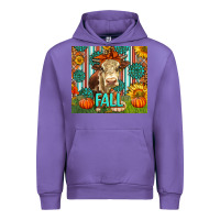 Tulip Western Fall Cow Urban Hoodie - LillyAllenDesigns