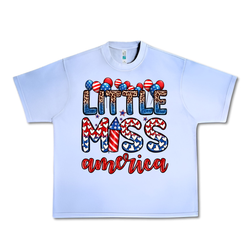 Little Miss America Urban Heavy Tee by Zillion Design Studio | Teevron