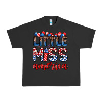 Pigment Black little miss America Urban Heavy Tee - Zillion Design Studio