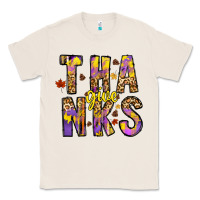 Natural give thanks Classic Tee - CowhideDigitalArt