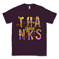 Plum give thanks Classic Tee - CowhideDigitalArt