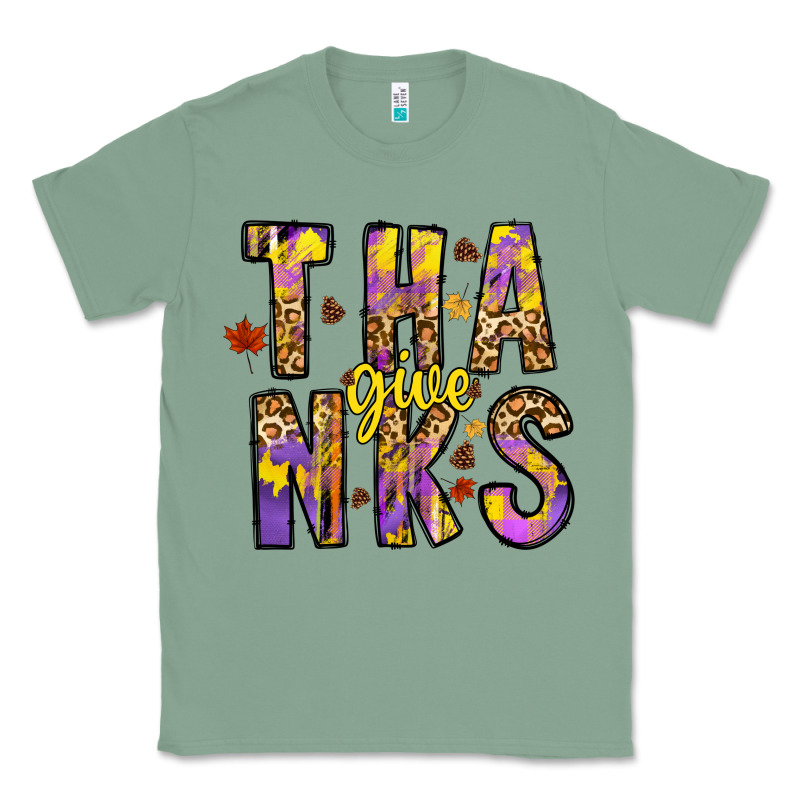 Give Thanks Classic Tee by CowhideDigitalArt | Teevron