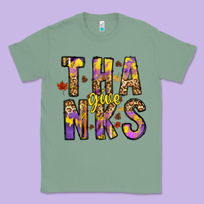 Give Thanks Classic Tee Designed By Cowhidedigitalart
