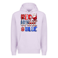 Lilac red wine and blue Premium Hoodie - MaliasSmallBusiness