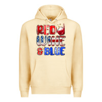 Pina Colada red wine and blue Premium Hoodie - MaliasSmallBusiness