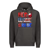 Smoke red wine and blue Premium Hoodie - MaliasSmallBusiness