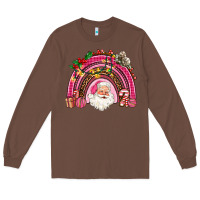 Chestnut pink christmas rainbow Long Sleeve Tee - AdoDesignShop