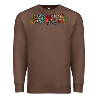 Chestnut western christmas santa claus sunflowers and cactus Premium Sweatshirt - Jasminsmagicworld