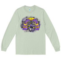 Matcha halloween rainbow Long Sleeve Tee - CowhideDigitalArt