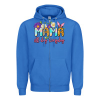 True Royal mama all day everyday Zipper Hoodie - Artiststas