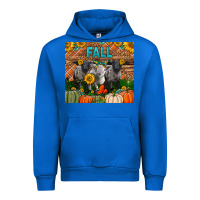 Cobalt Fall Baby Lambs Urban Hoodie - LillyAllenDesigns