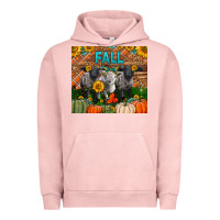 Pigment Salmon Fall Baby Lambs Urban Hoodie - LillyAllenDesigns