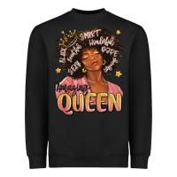 Black black queen Heavyweight Sweatshirt - MaliasSmallBusiness
