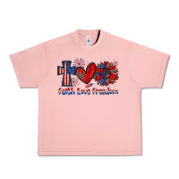 Salmon faith love freedom Urban Heavy Tee - Zillion Design Studio