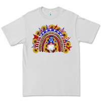 Dove Grey american flag gnomes sunflowers rainbow Premium Tee - Artiststas