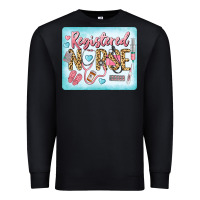 Black Western Registered Nurse Premium Sweatshirt - LillyAllenDesigns