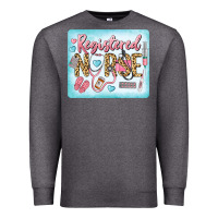 Charcoal Heather Western Registered Nurse Premium Sweatshirt - LillyAllenDesigns