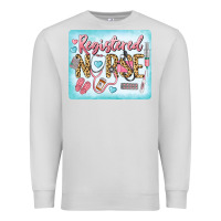 Dove Grey Western Registered Nurse Premium Sweatshirt - LillyAllenDesigns