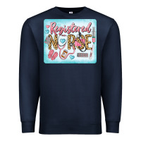 Navy Western Registered Nurse Premium Sweatshirt - LillyAllenDesigns