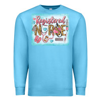Ocean Blue Western Registered Nurse Premium Sweatshirt - LillyAllenDesigns
