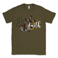Army Green faith Classic Tee - SublimationCraftShop
