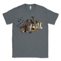 Charcoal Heather faith Classic Tee - SublimationCraftShop