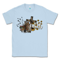 Dusty Blue faith Classic Tee - SublimationCraftShop