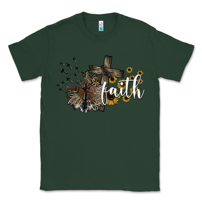Faith Classic Tee by SublimationCraftShop | Teevron