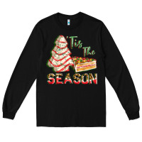 Black tis the season Long Sleeve Tee - FaDigitalArtStudio