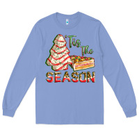 Colony Blue tis the season Long Sleeve Tee - FaDigitalArtStudio