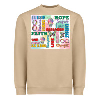 Mushroom autism Heavyweight Sweatshirt - MaliasSmallBusiness