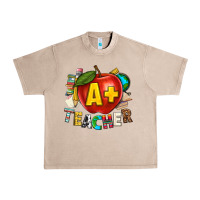 French Oak a plus teacher Urban Heavy Tee - texasbilliewilder