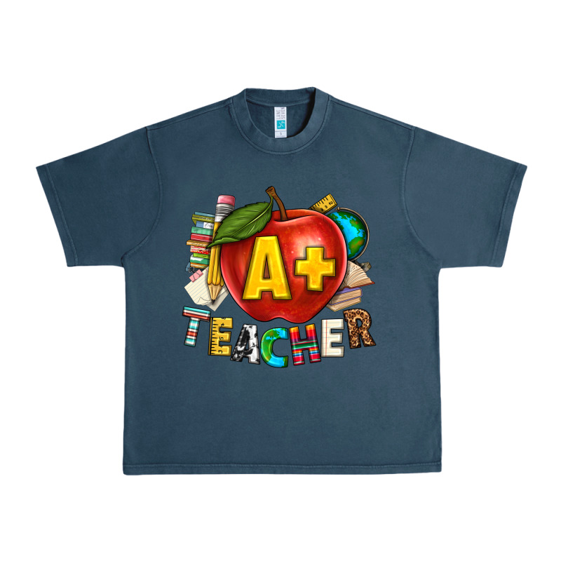 A Plus Teacher Urban Heavy Tee by texasbilliewilder | Teevron