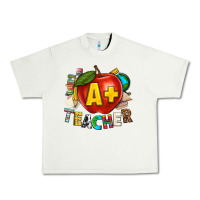 Pistachio a plus teacher Urban Heavy Tee - texasbilliewilder