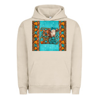 Pigment French Oak Western Fall Cow Mama Urban Hoodie - LillyAllenDesigns