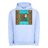 Pigment Grape Ice Western Fall Cow Mama Urban Hoodie - LillyAllenDesigns