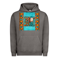 Pigment Tornado Western Fall Cow Mama Urban Hoodie - LillyAllenDesigns