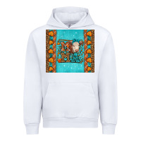 White Western Fall Cow Mama Urban Hoodie - LillyAllenDesigns